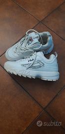 Fila disruptor con glitter