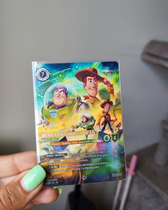 Disney Lorcana - Woody e Buzz Lightyear Incantata