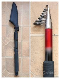 Canna Carbonio Okuma Bolognese 4,5 Metri da pesca