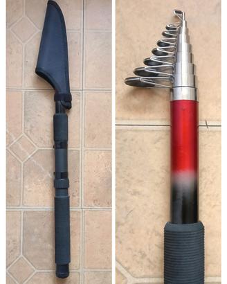Canna Carbonio Okuma Bolognese 4,5 Metri da pesca