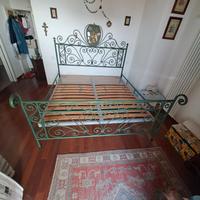 Letto in ferro battuto artistico artigianale