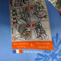 seggiolino auto con isofix 