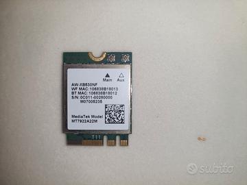 Scheda WIFI MediaTek WI-FI 6E e Bluetooth 5.2
