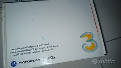 Telefono Motorola A835 vintage - Homtom h17