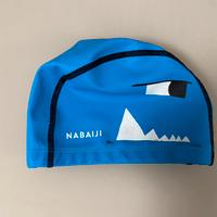 Cuffia nuoto tessuto rivestito silicone