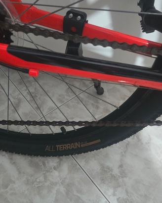 Mtb escursionismo EXPL 50 rossa

