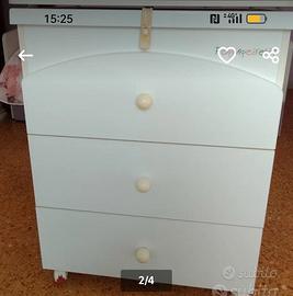 Fasciatoio tre cassetti Foppapedretti 