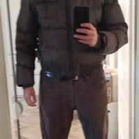 Moncler Piumino Bomber Uomo Verde Khaki