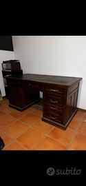 Scrivania vintage stile inglese