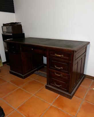 Scrivania vintage stile inglese