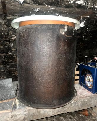 Botte vetroresina vino 200 litri ben tenuta