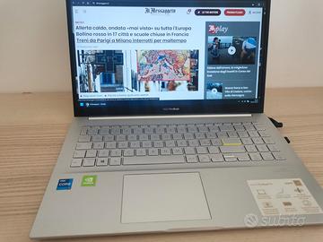 Notebook Asus VivoBook i7  nvidia