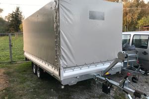 CARRELLO RIMORCHIO DOPPIO ASSE NUOVO CRESCI PT35