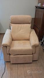 poltrona comoda relax elettrica