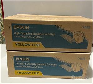 2 Toner originali EPSON (1158/1162) C2800 series