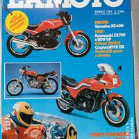 Rivista LA MOTO numero 4 anno 1983