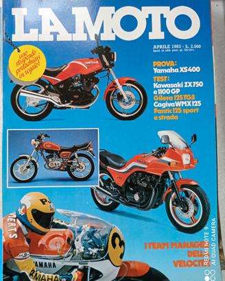 Rivista LA MOTO numero 4 anno 1983