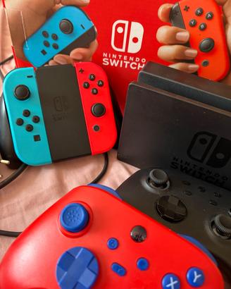 Nintendo switch completa con 3 giochi