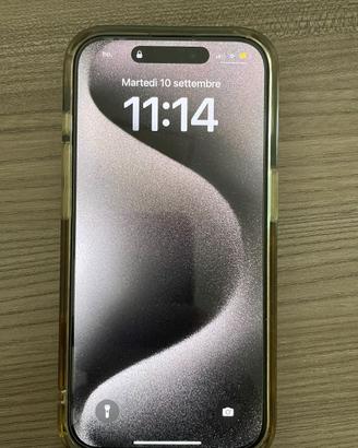 Apple iPhone 15 Pro (128 GB) col. Titanio naturale