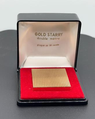 Metro tascabile placcato Oro 18K