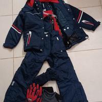 Completo sci unisex 6-8 anni BRUGI (cm.116-128)