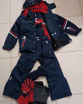 Completo sci unisex 6-8 anni BRUGI (cm.116-128)
