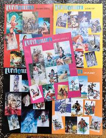 EURA GALLERY - 5 spillati con illustrazioni colore