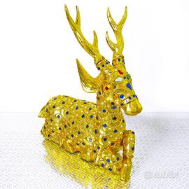Statua Cervo dorato