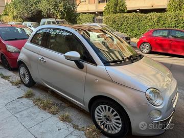 Fiat 500 grigia con blockshaft 2