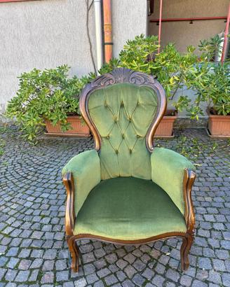 poltrona stile antico