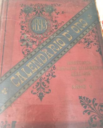CALENDARIO ARALDICO 1893