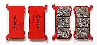 Kit 2 coppie pastiglie Brembo rosse sint honda cbr