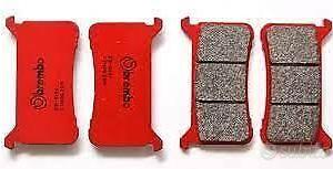 Kit 2 coppie pastiglie Brembo rosse sint honda cbr