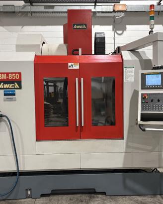 Centro di lavoro awea bm - 850 cnc fanuc