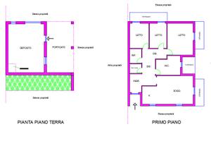 Casa a schiera in corso di costruzione