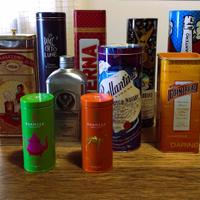 Scatole in Latta Vintage da Collezione