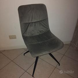 4 poltroncine  in stoffa