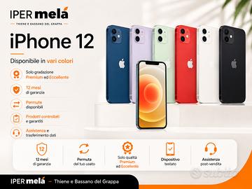 iPhone 12 garantiti – Ritiro in negozio e permuta