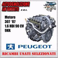 Motore PEUGEOT 307 1.6 HDI, sigla 9HX