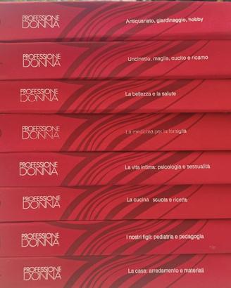 ENCICLOPEDIA  PROFESSIONE DONNACOMPLETA-COME NUOVA