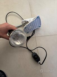 Lampada riscaldante per rettili