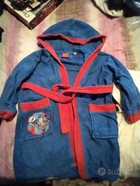 accappatoio cotone Superman 3/5 anni