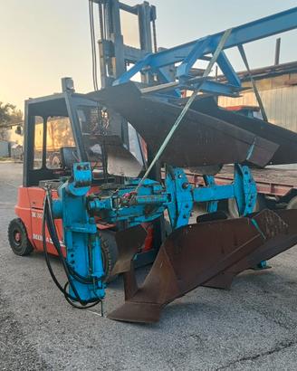 aratro bivomere Cesare Rossatti idraulico