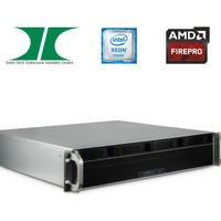 SERVER COMPATTO RACK 2U XEON / 32GB RAM /RAID SAS