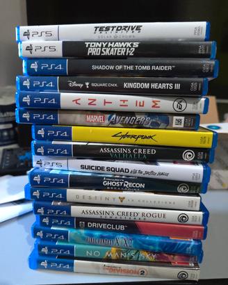 Giochi assortiti Ps5 - Ps4