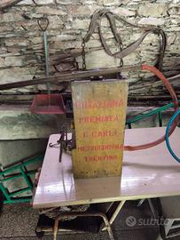 Macchina solforatrice in legno 