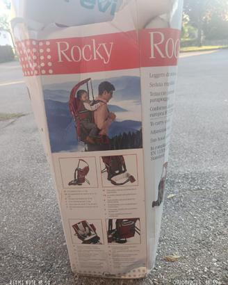 Zaino porta bambino Brevi ROCKY (CAI)