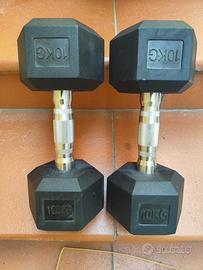 Manubrio 2x10 kg nuovi