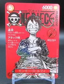 Promo luffy magazine st21-014 One piece 