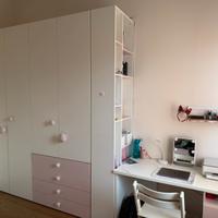 CAMERETTA COMPLETA COMPONIBILE BAMBINA PIANCA